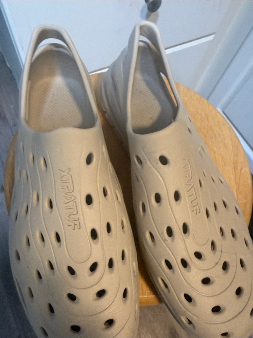 Gudrun Sjoden Beige Slip-On Water Shoes